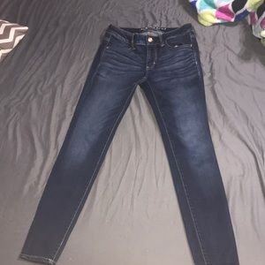 American Eagle Dark Wash Jeggings